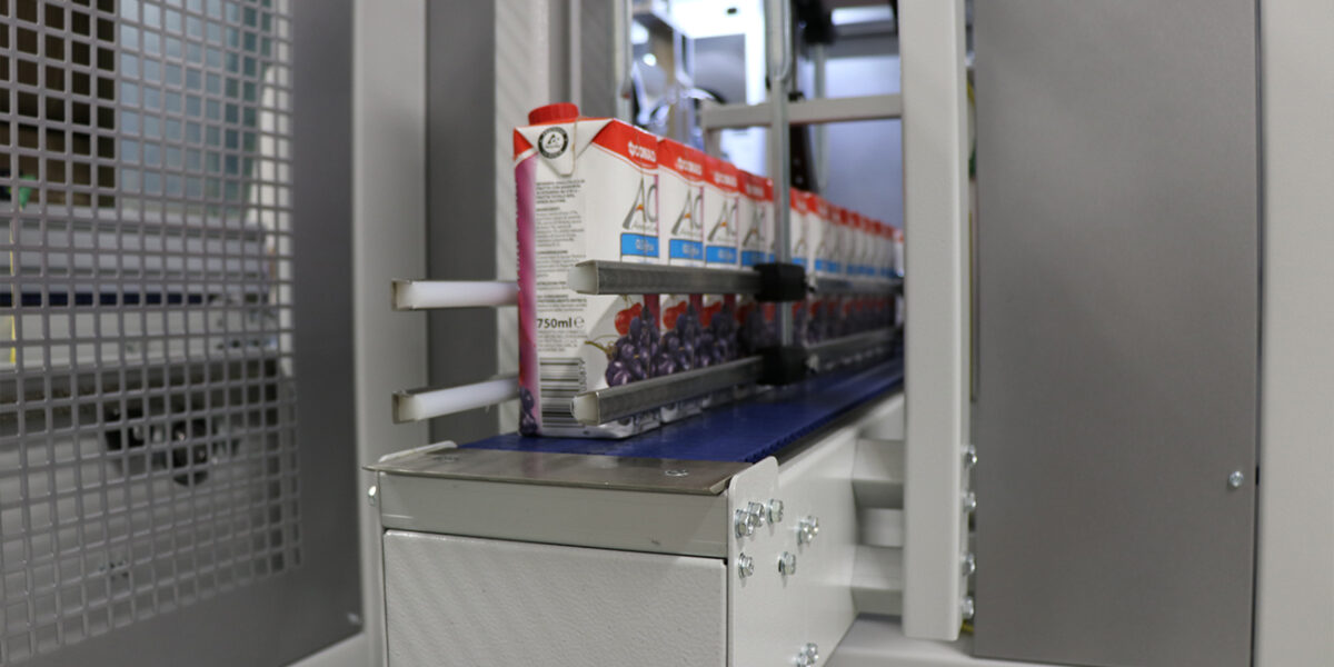 Máquina utilizada para embalar los embalajes de productos industriales